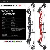 HOYT CONCEPT X 40