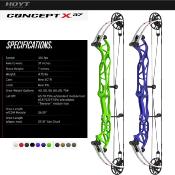 HOYT CONCEPT X 37